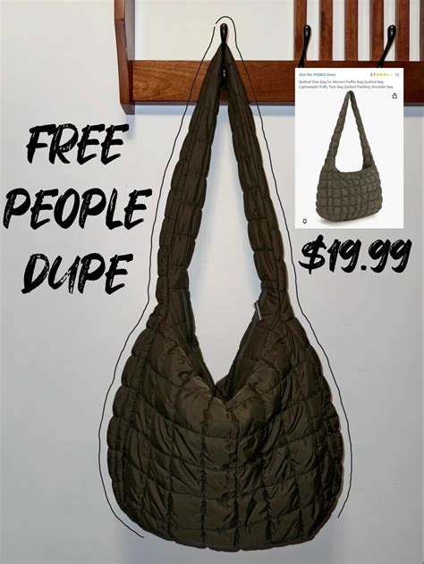 free people bag dupe tjmaxx|The Best Free People Quilted Carryall Lookalike Is Only $25 at .